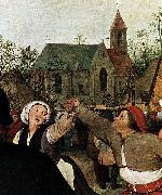 Pieter Bruegel the Elder The Peasant Dance oil painting